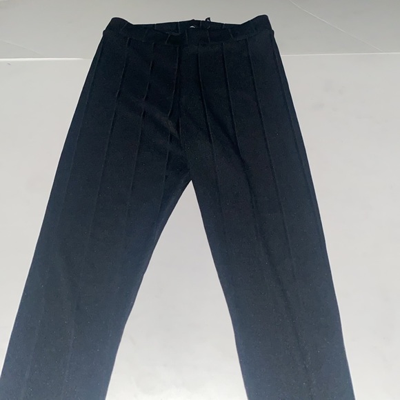 Missguided Black Bandage Skinny Legging Pants Size 6 Stretchy - Picture 3 of 8